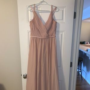 V-Neck Sorella Vita Bridesmaid Dress